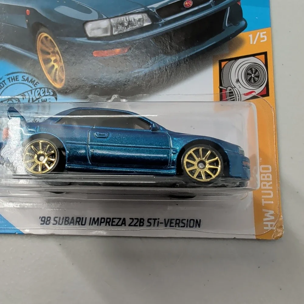 Hot Wheels 98 Subaru Impreza 22B STi-Version Blue HW Turbo 2020 GHB42 23/250
